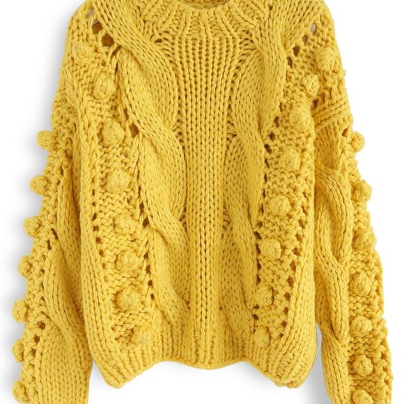Chicwish Chunky Knit Sweater - Picture 1 of 5